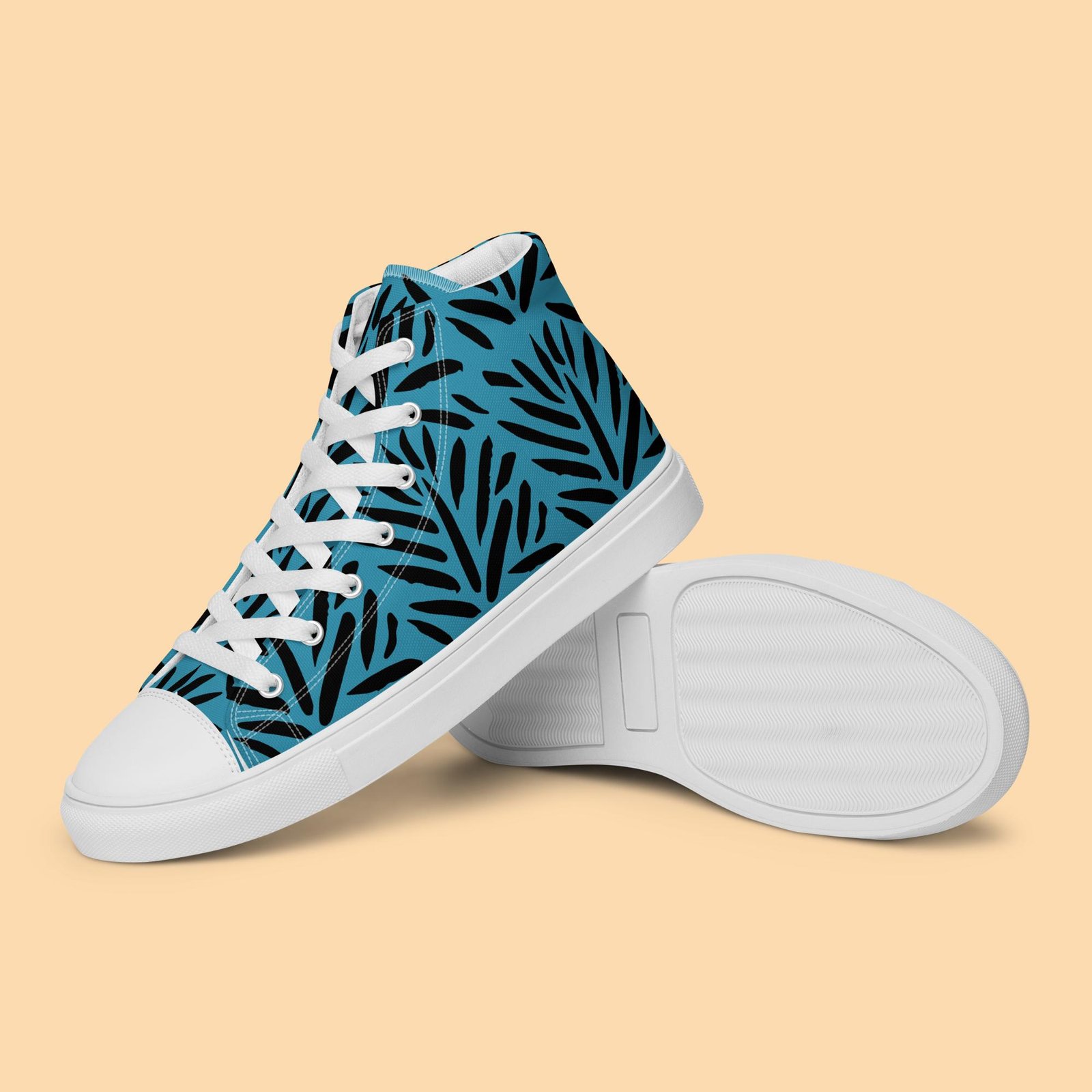 women's high top canvas sneakers